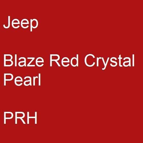 Jeep, Blaze Red Crystal Pearl, PRH.